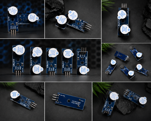 Buzzer Arduino Activo/Pasivo (5 uds) – Módulo Zumbador 5V